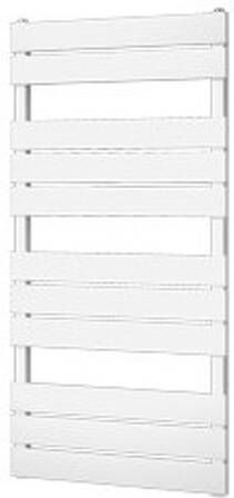 Plieger Genua designradiator horizontaal 1120x550mm 558W mat zwart 7250378