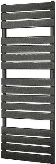 Plieger Genua designradiator horizontaal 1520x550mm 800W zwart grafiet (black graphite) 7253318 - Foto 1