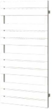 Plieger Genua M designradiator horizontaal middenaansluiting 1120x550mm 558W antraciet metallic 7250648 - Foto 1