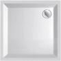 Bibury Quadrant Douchebak Acryl Vierkant (90x90x5cm) Wit met vierkante inzet - Thumbnail 2