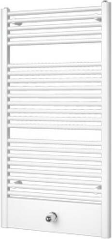 Plieger Lucca designradiator horizontaal 775x600mm 415W mat zwart 7250388