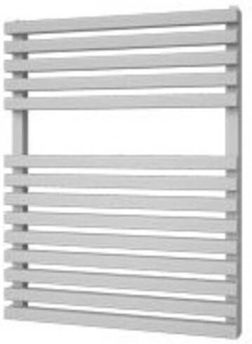 Plieger Lugo designradiator horizontaal 750x600mm 495W parelgrijs (pearl grey) 7253326