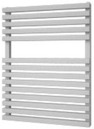 Plieger Lugo designradiator horizontaal 750x600mm 495W zwart 7253331