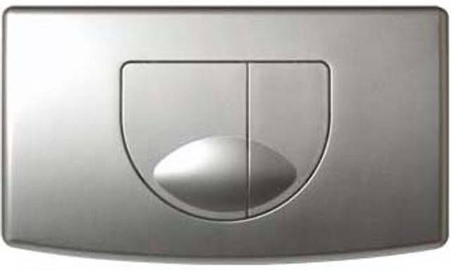 Plieger Main bedieningspaneel voor frontbediening 2 knops mat chroom 16022930004