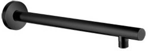 Plieger Napoli doucharm wandmontage v. hoofddouche rond 35cm mat zwart 800085BLACK