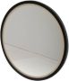 Plieger Nero Round spiegel rond LED met touch 60cm met zwarte lijst 1187006 - Thumbnail 1