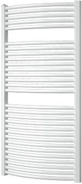 Plieger Onda designradiator horizontaal gebogen 1196x585mm 804W wit 7251075