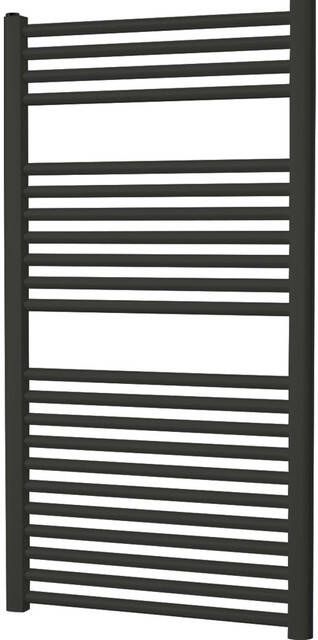 Plieger Palermo designradiator horizontaal 111.1x60cm 605W zwart grafiet (black graphite) 7252455