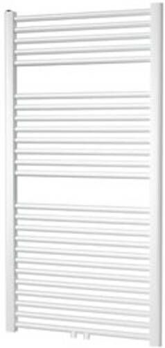 Plieger Palmyra designradiator horizontaal middenaansluiting 1175x600mm 681W zwart grafiet (black graphite) 7252875 - Foto 2