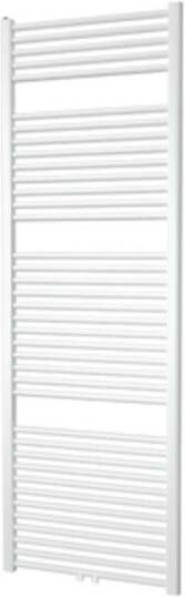 Plieger Palmyra designradiator horizontaal middenaansluiting 1775x500mm 868W wit structuur 7255487