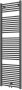 Plieger Palmyra designradiator horizontaal middenaansluiting 1775x600mm 1019W zwart grafiet (black graphite) 7252886 - Thumbnail 2