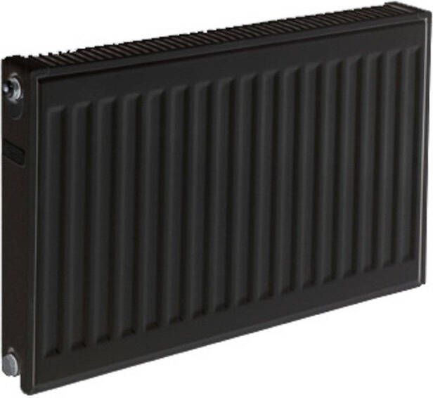 Plieger paneelradiator compact type 11 400x1800mm 1161W zwart grafiet (black graphite) 7340709