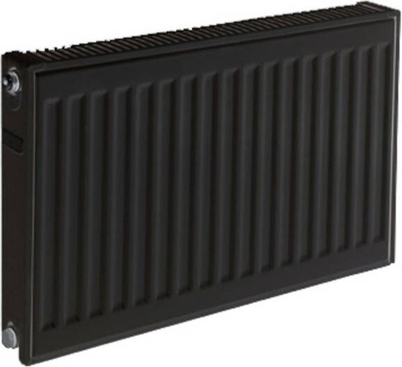 Plieger paneelradiator compact type 11 900x400mm 497W mat zwart 7250510 7250513