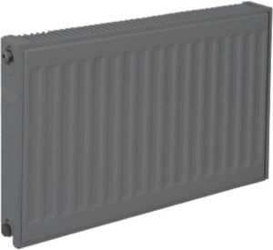 Plieger paneelradiator compact type 22 500x1000mm 1524W donker grijs structuur 7341196
