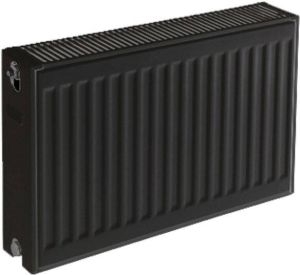 Plieger paneelradiator compact type 22 500x400mm 610W zwart grafiet (black graphite) 7341017