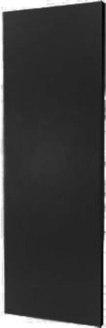 Plieger Perugia designradiator verticaal middenaansluiting 1806x608mm 1070W zwart 7252832
