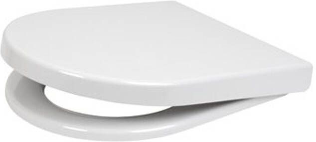 Plieger Plus & Compact closetzitting met deksel m. quick release t.b.v. Plus & Compact wit