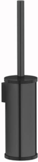 Plieger Roma closetborstelgarnituur wandmodel zwart chroom OF012 BLACK CHROME