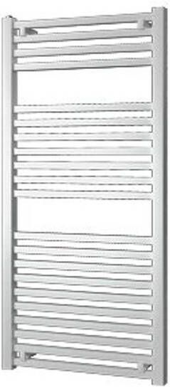 Plieger Roma designradiator horizontaal 1255x600mm 700W zilver metallic 7252848