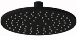 Plieger Roma hoofddouche rond Ø20cm mat zwart ID020 MAT BLACK