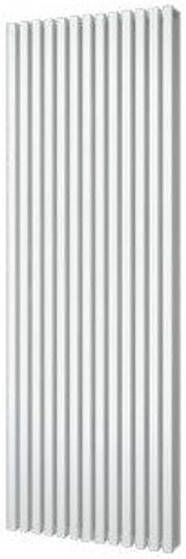 Boss & Wessing Designradiator Plieger Siena Dubbele Variant 2030 Watt Middenaansluiting 180x60 6 cm Wit - Foto 1