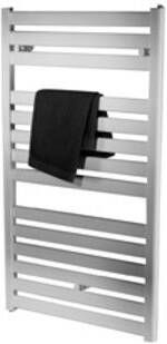 Plieger Vela designradiator horizontaal 700x560mm 359W wit structuur 7252570