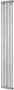 Plieger Venezia designradiator enkel verticaal 1970x304mm 970W parelgrijs (pearl grey) 7252665 - Thumbnail 2