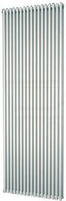 Plieger Venezia M designradiator dubbel verticaal met middenaansluiting 1970x532mm 2148W parelgrijs (pearl grey) 7253095