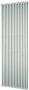 Plieger Venezia M designradiator dubbel verticaal met middenaansluiting 1970x532mm 2148W zwart grafiet (black graphite) 7253111 - Thumbnail 2