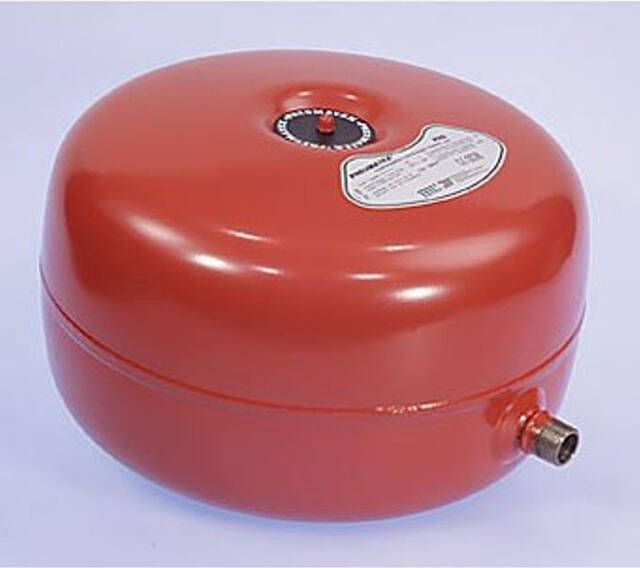 PNEUMATEX Statico expansievat 18l voordruk 0.5bar einddruk 3bar max 70'C continu hxO 222x393mm blauw