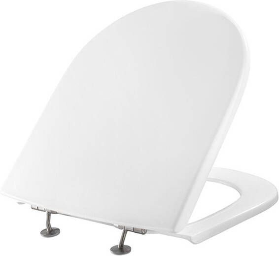 Pressalit Objecta D closetzitting met deksel voor Geberit 300 wit 172011-BD6999 - Foto 2