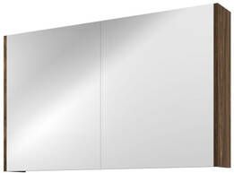 Proline Spiegelkast Comfort met spiegel op plaat aan binnenzijde 2 deuren 100x14x60cm Cabana oak 1808653