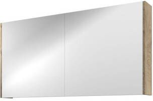 Proline Spiegelkast Comfort met spiegel op plaat aan binnenzijde 2 deuren 120x14x60cm Raw oak 1808701