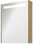 Proline Spiegelkast Premium met geintegreerde LED verlichting 1 deur 60x14x74cm Ideal oak 1809352 - Thumbnail 1