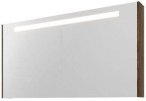 Proline Spiegelkast Premium met geintegreerde LED verlichting 3 deuren 140x14x74cm Cabana oak 1809553