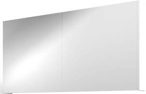 Proline Spiegelkast Xcellent met dubbel gespiegelde deuren 2 deuren 120x14x60cm Mat wit 1808955
