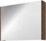 Proline Spiegelkast Xcellent met dubbel gespiegelde deuren 2 deuren 80x14x60cm Cabana oak 1808853 - Thumbnail 1