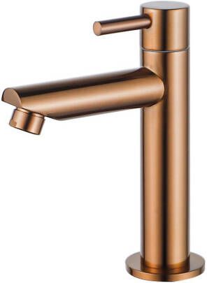 QeramiQ Fuente fonteinset 38x24cm 1 kraangat keramiek fonteinkraan koper glans wit SW970033 SW799405 SW799403 SW21912