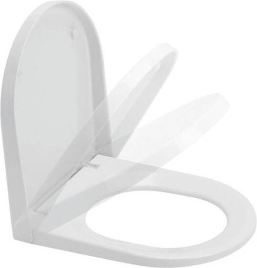 QeramiQ Sanidusa Compact closetzitting met softclose en quick release wit 73200084