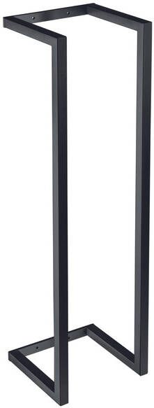 Qisani Handdoekhouder Flow Geborsteld Mat Zwart