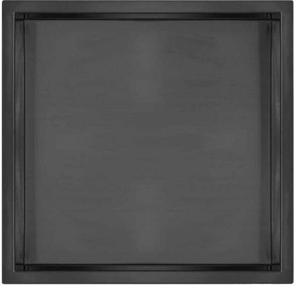 Qisani Flow inbouwnis 30.5x30.5cm mat Zwart 18109.03 - Foto 2