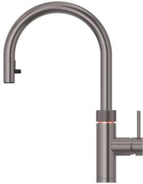 Quooker flex kokendwaterkraan draaibare & uittrekbare uitloop Zonder reservoir gunmetal FXRGME