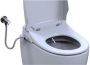 Rapotec Lavalino douchewc closetztting m. wateraansluiting en bidet-functie m. softclose en quick release wit 750150 - Thumbnail 2