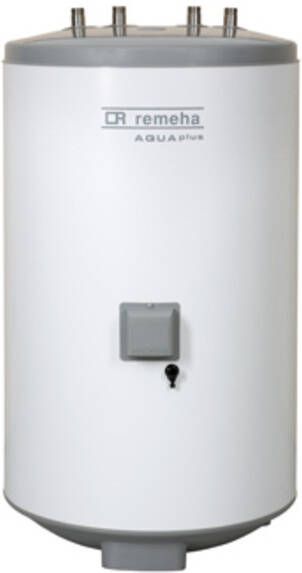 REMEHA Aqua Plus boiler ind gestookt 125l max. cap.40kW spiraal RVS hxbxd 950xefficientieklasse C