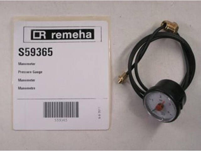 Remeha Aquanta manometer S59365