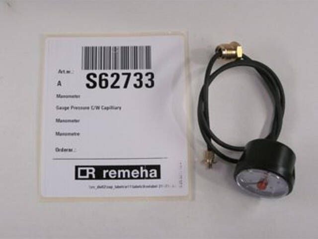 Remeha Avanta en andere series manometer S62733