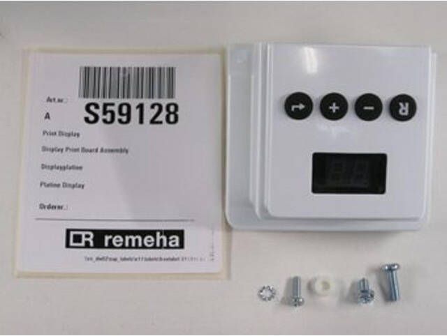 Remeha Avanta en andere series printplaat display S59128