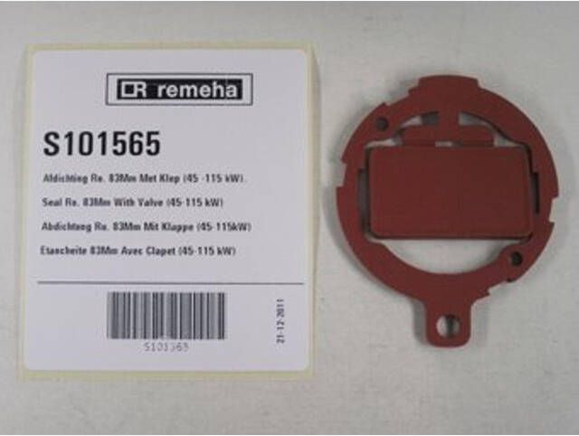 Remeha Quinta Ace Solo en andere series afdichting rond m. klep 83mm S101565