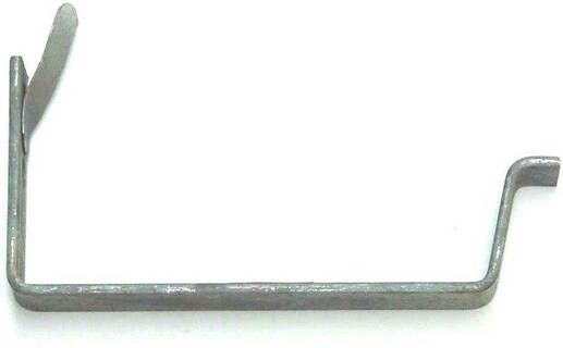 Rheinzink dakgootbeugel staal dikte 5mm bakgoot(recht ) thermisch verzinkt