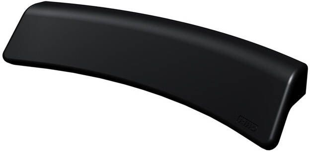 Riho hoofdkussen zwart AH26 black unisoft 30x5.3cm 207052
